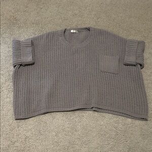 Vestique Gray Knit Sweater